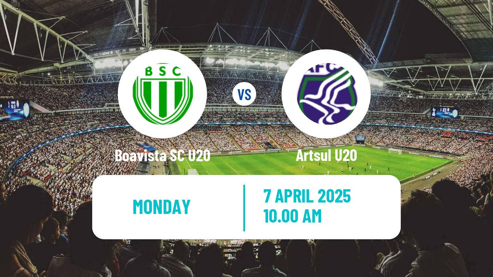 Soccer Brazilian Copa Rio U20 Boavista SC U20 - Artsul U20