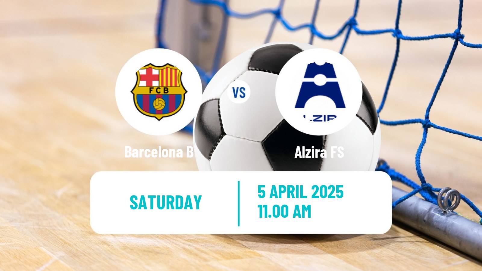 Futsal Spanish Segunda Division Futsal Barcelona B - Alzira