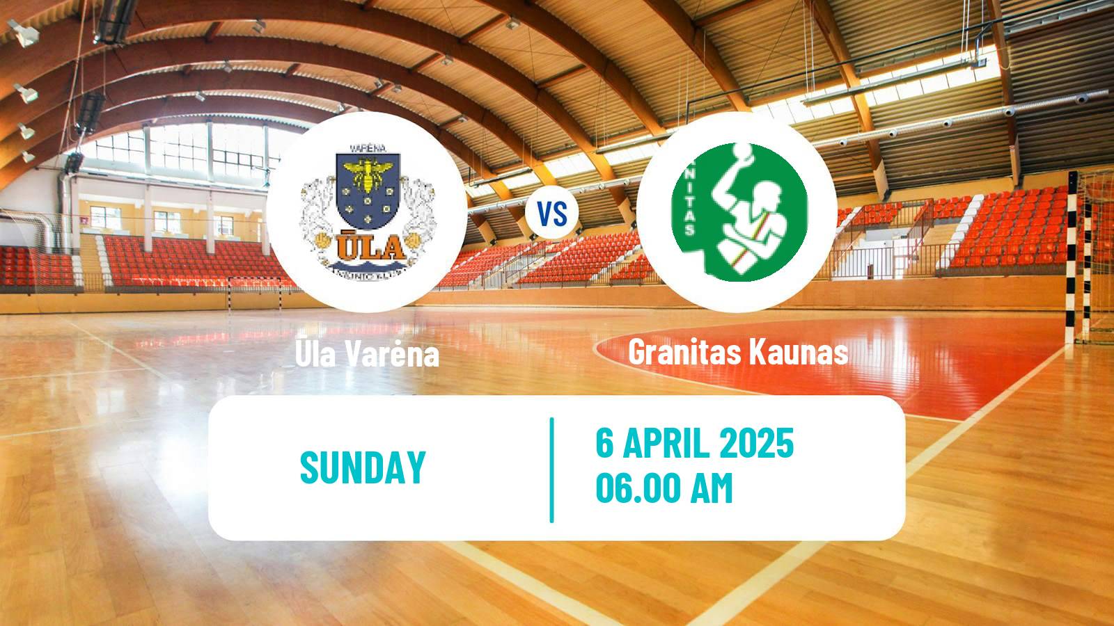 Handball Lietuvos Lyga Handball Ūla Varėna - Granitas Kaunas