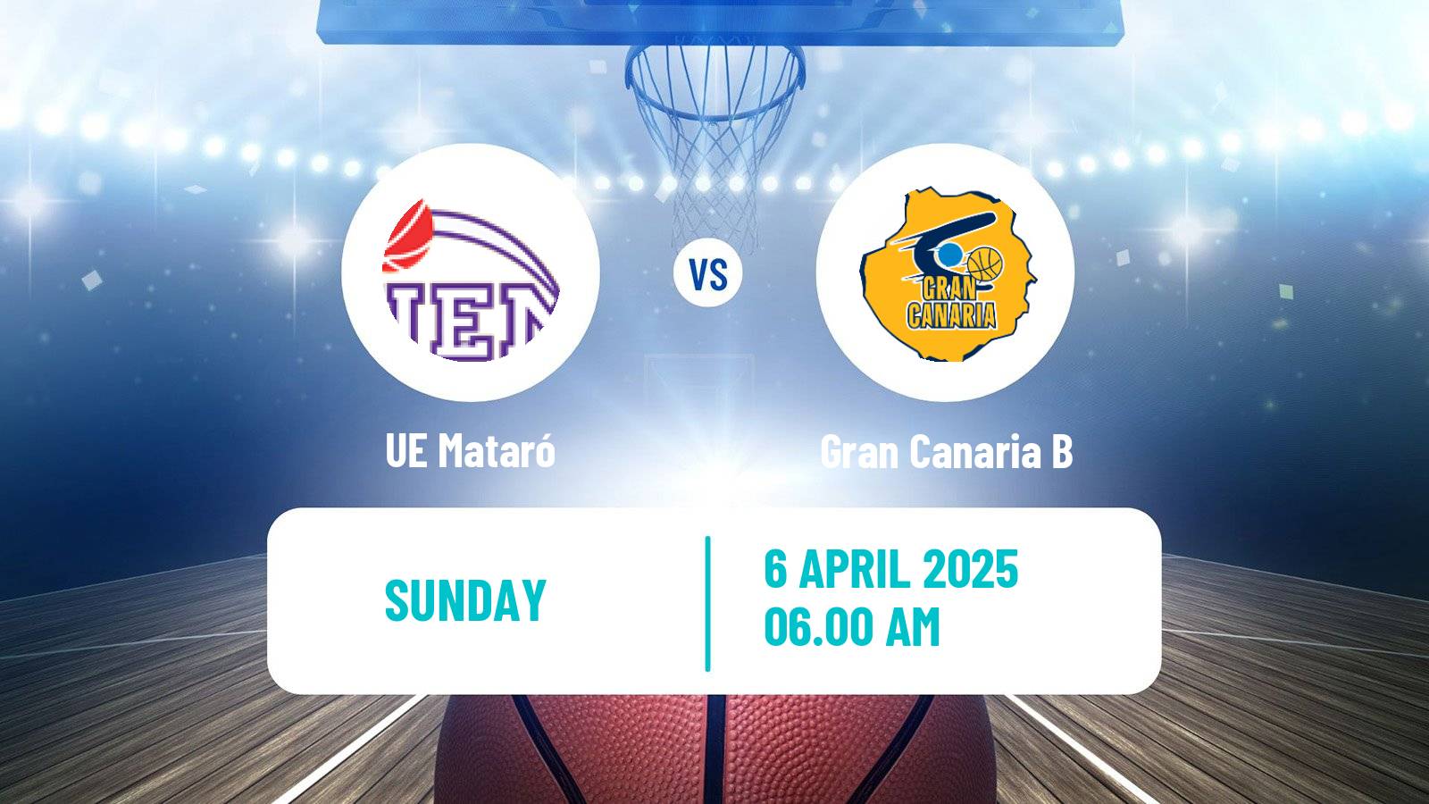 Basketball Spanish LEB Plata Mataró - Gran Canaria B