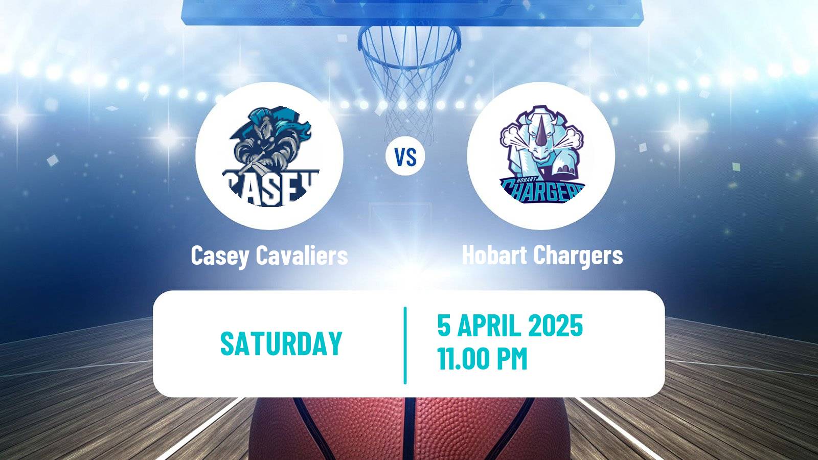 Basketball Australian NBL1 South Women Casey Cavaliers - Hobart Chargers