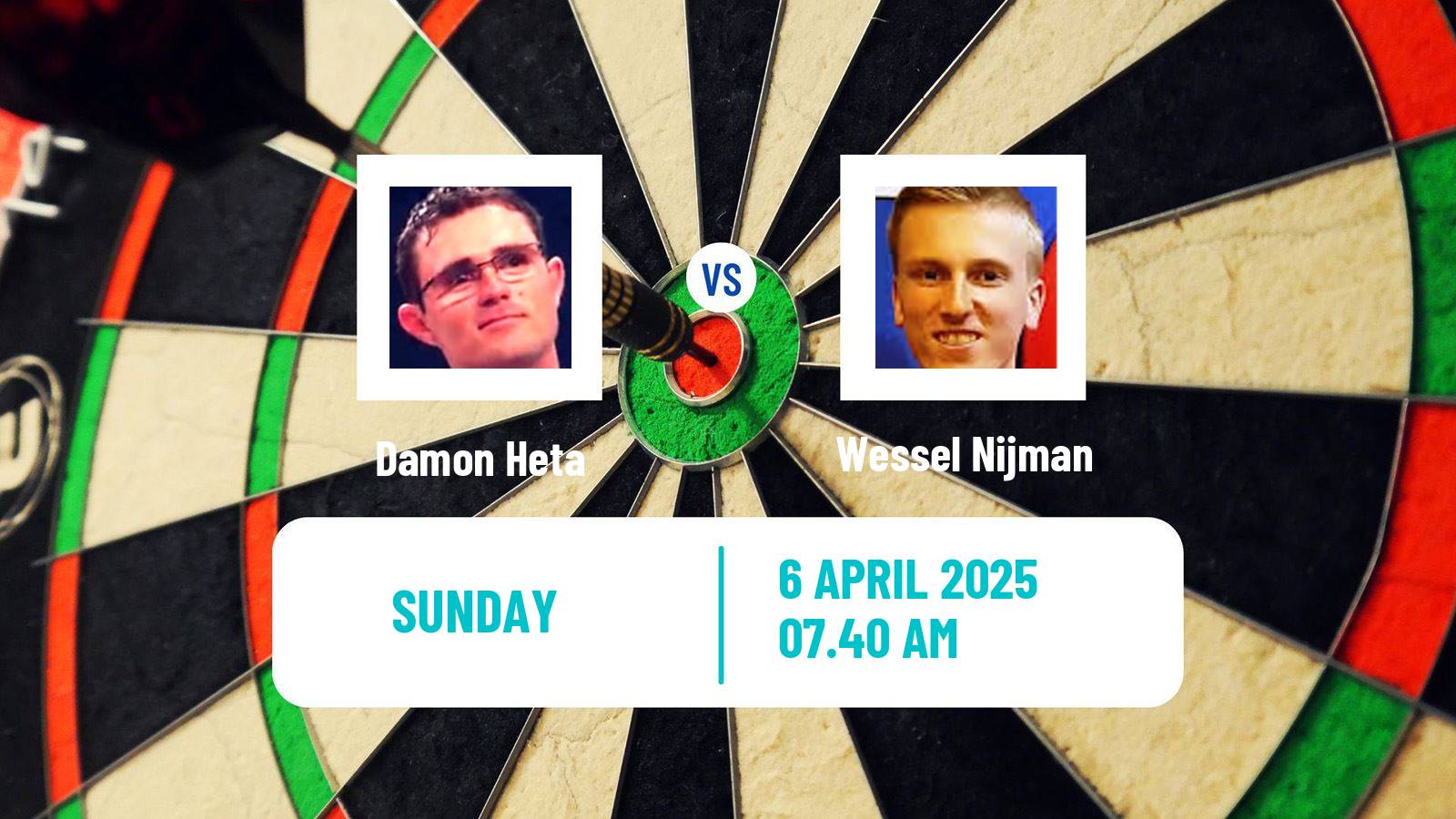 Darts European Tour 3 Damon Heta - Wessel Nijman