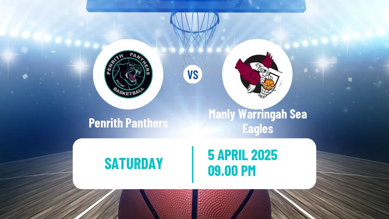 Basketball Australian NBL1 East Women Penrith Panthers - Manly Warringah Sea Eagles
