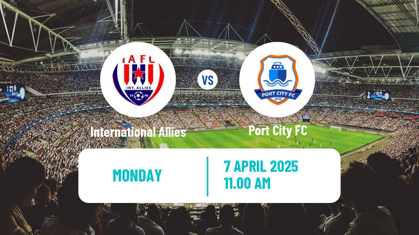 Soccer Ghanaian Division One League International Allies - Port City