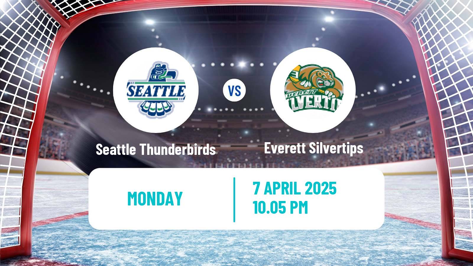 Hockey WHL Seattle Thunderbirds - Everett Silvertips