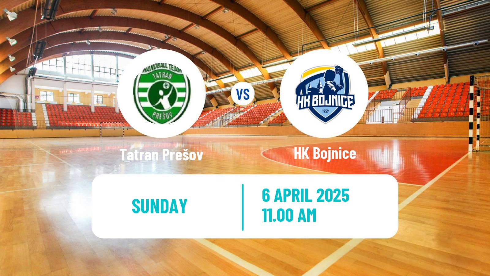 Handball Slovak Extraliga Handball Tatran Prešov - Bojnice