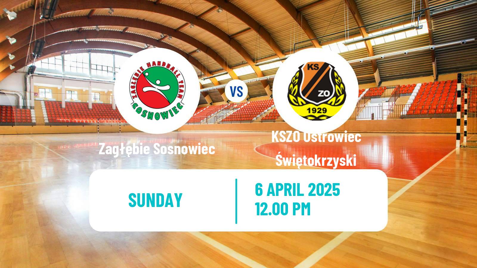 Handball Polish I Liga Handball Zagłębie Sosnowiec - KSZO Ostrowiec Świętokrzyski