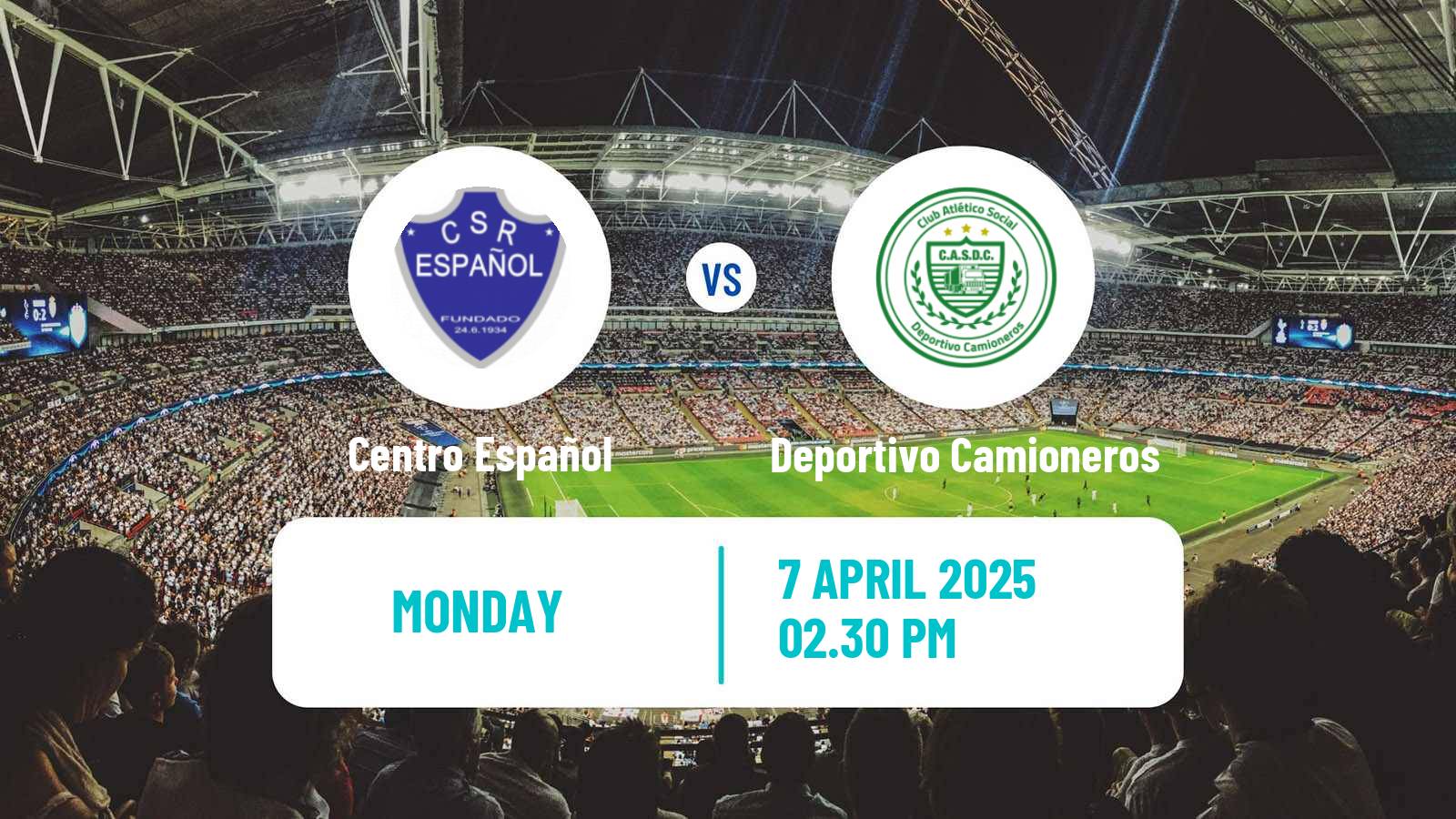 Soccer Argentinian Primera C Centro Español - Deportivo Camioneros