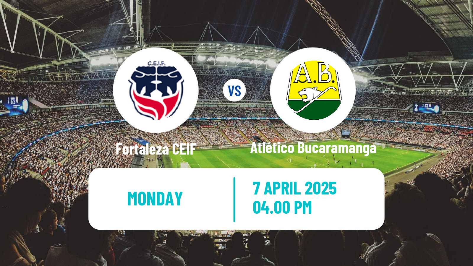 Soccer Colombian Liga Women Fortaleza CEIF - Atlético Bucaramanga