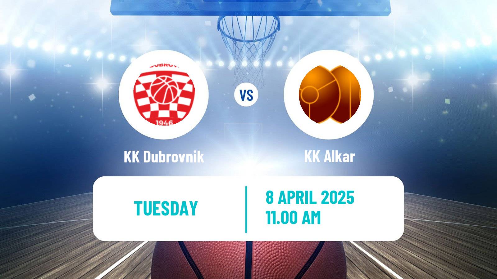 Basketball Croatian Premijer Liga Basketball Dubrovnik - Alkar