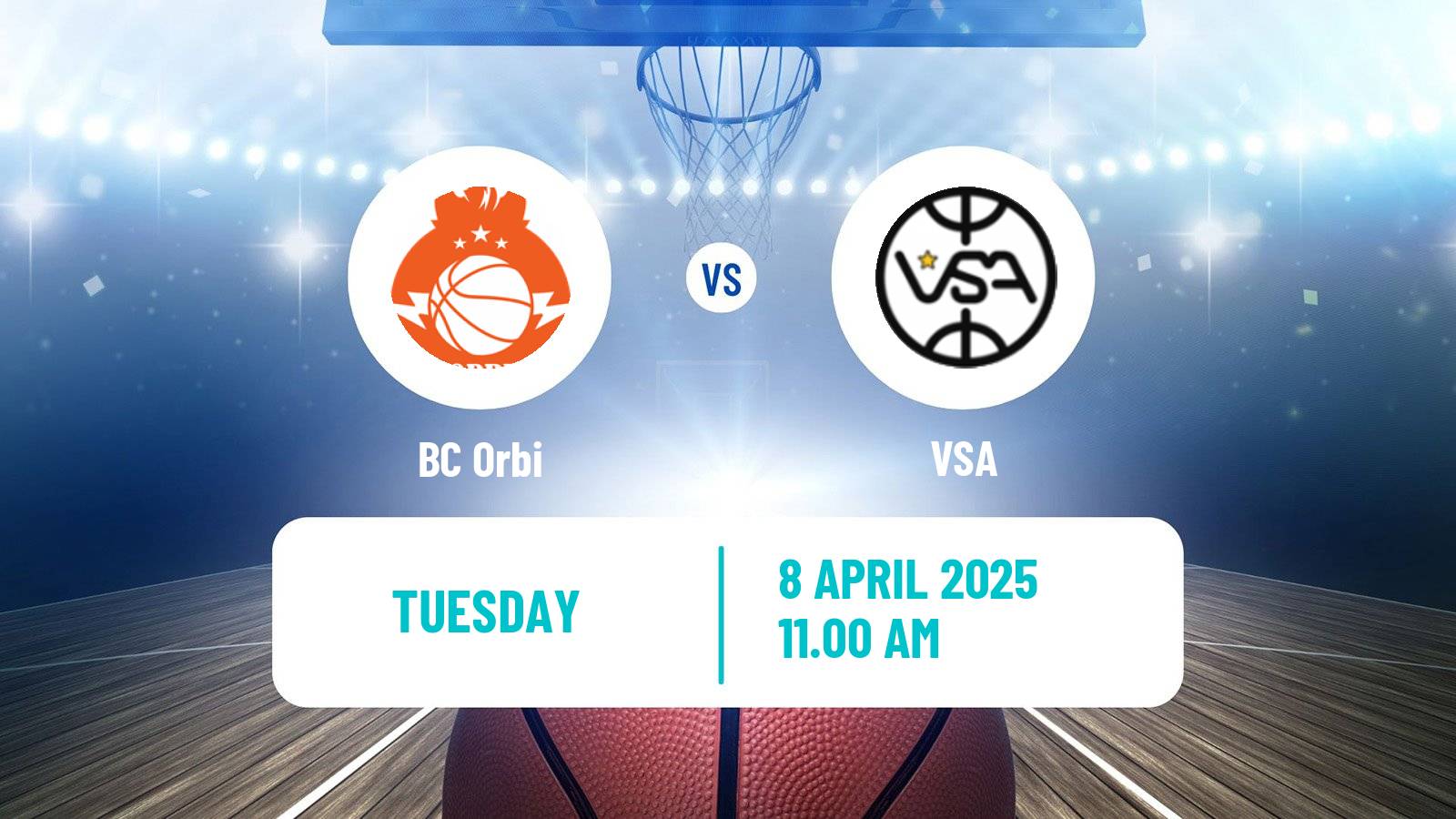 Basketball Georgian Superleague Basketball Orbi - VSA
