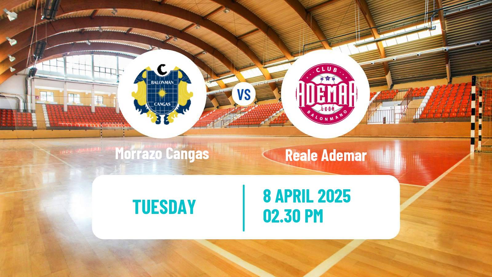 Handball Spanish Copa del Rey Handball Morrazo Cangas - Reale Ademar