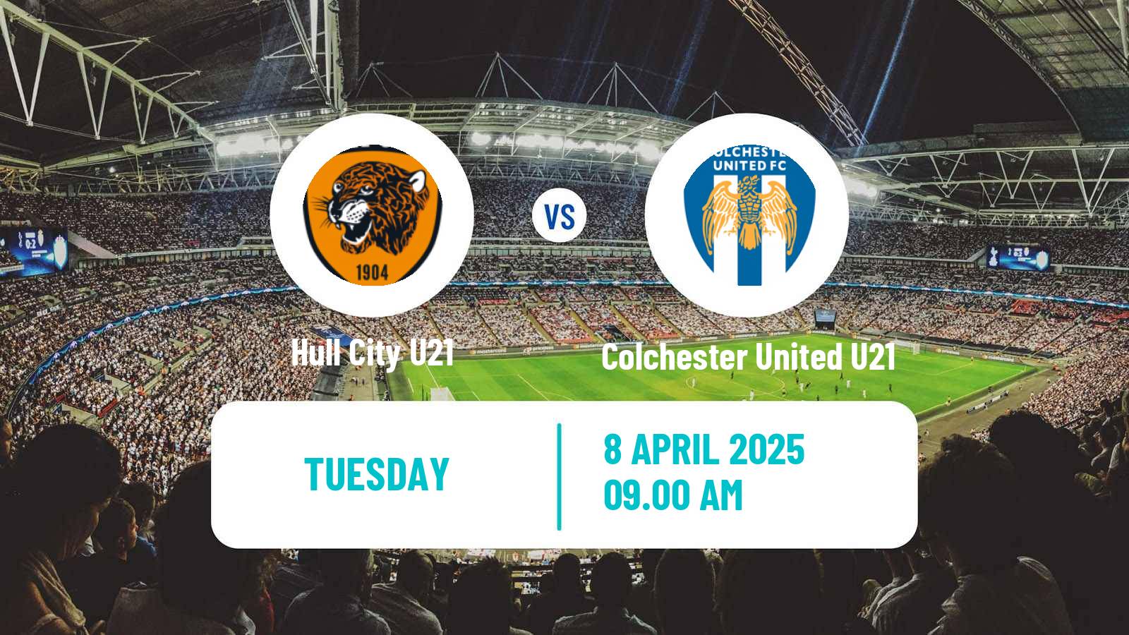 Soccer English Professional Development League Hull City U21 - Colchester United U21