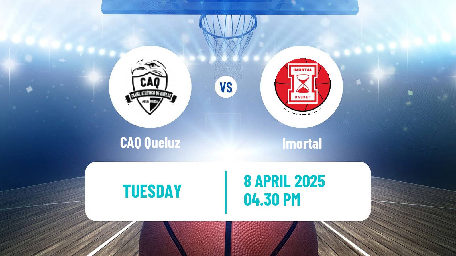 Basketball Portuguese Taca da Liga Basketball CAQ Queluz - Imortal