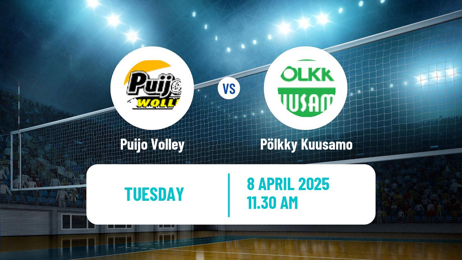 Volleyball Finnish Mestaruusliiga Volleyball Women Puijo - Pölkky Kuusamo
