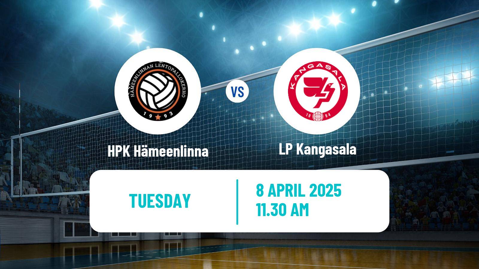 Volleyball Finnish Mestaruusliiga Volleyball Women HPK Hämeenlinna - LP Kangasala