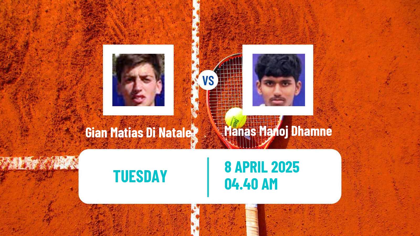 Tennis ITF M25 Santa Margherita Di Pula 2 Men Gian Matias Di Natale - Manas Manoj Dhamne