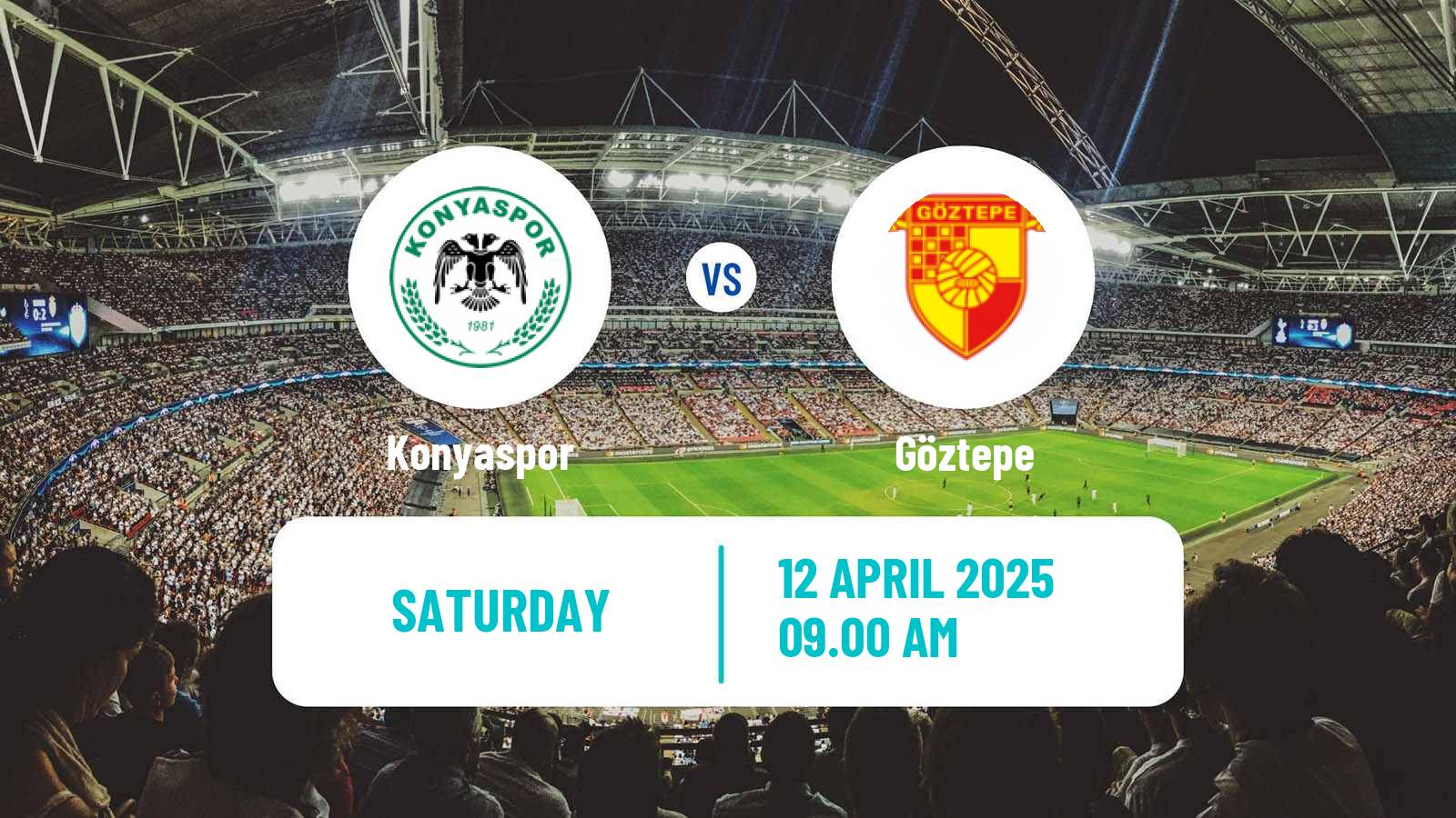 Soccer Turkish Super League Konyaspor - Göztepe