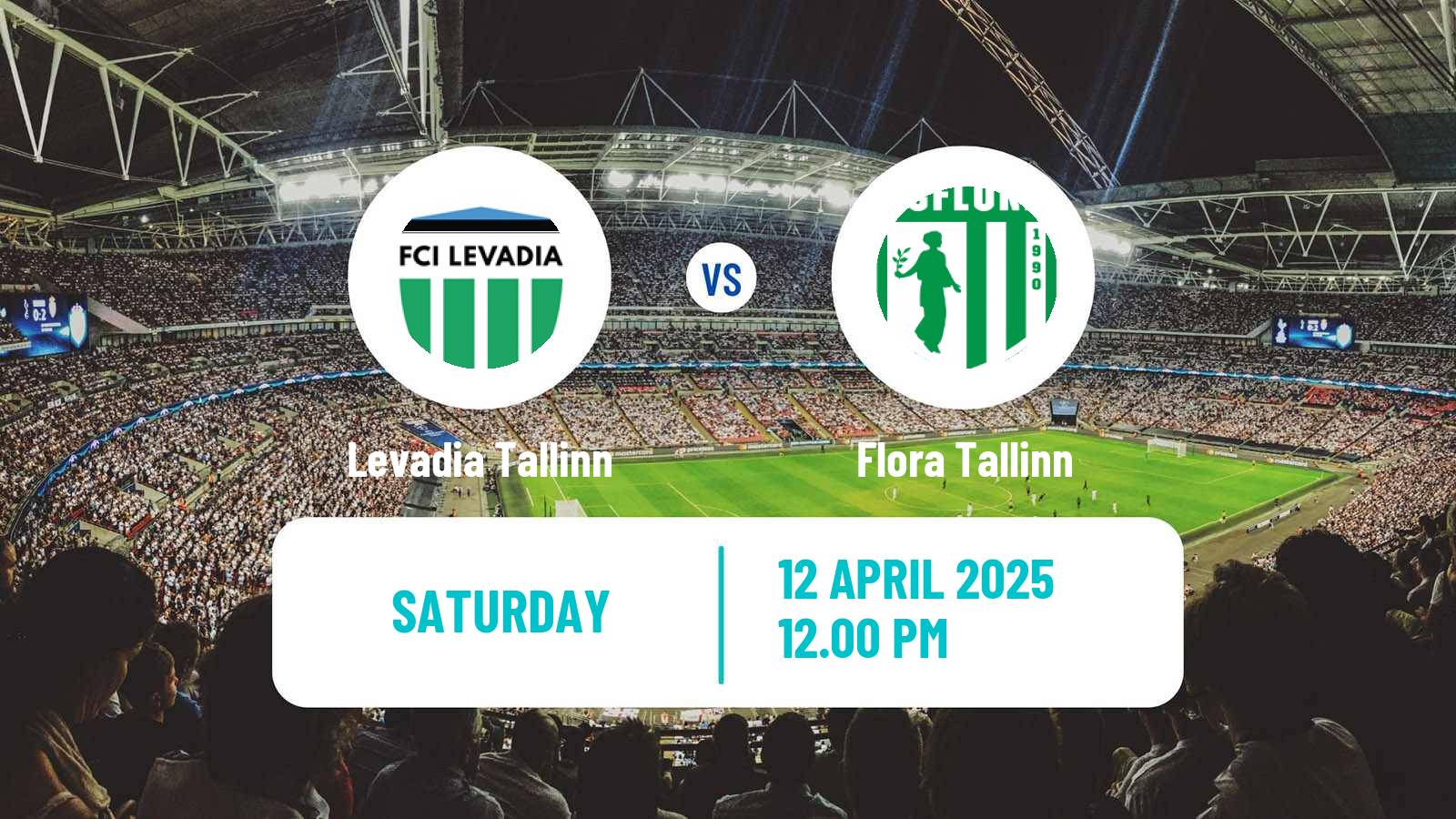 Soccer Estonian Meistriliiga Levadia Tallinn - Flora Tallinn