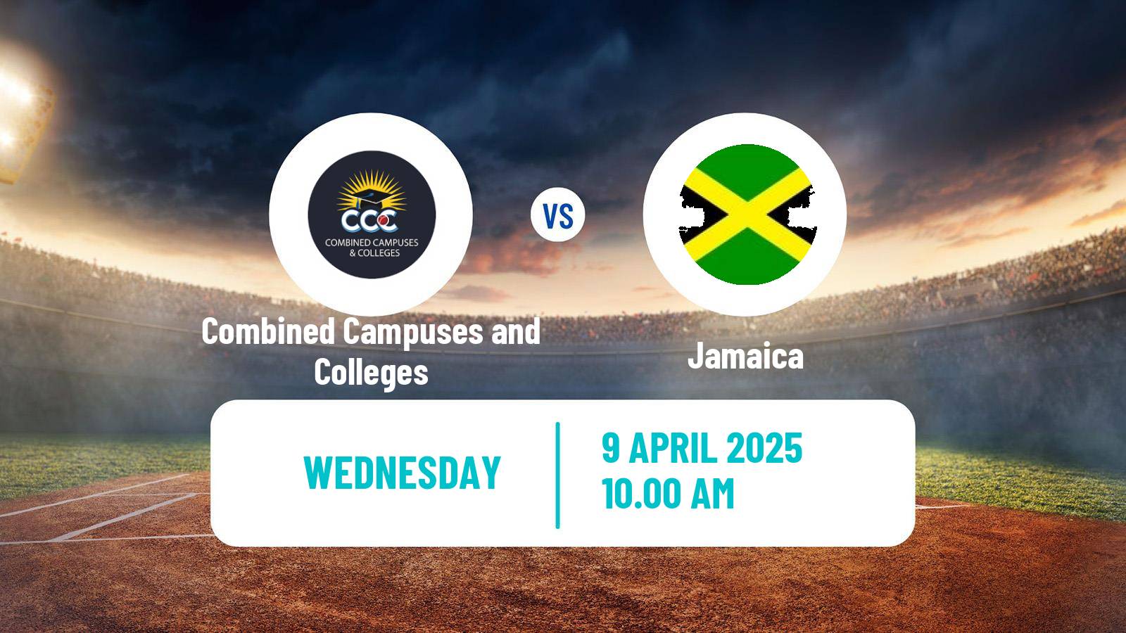 Cricket West Indies Championship Cricket Combined Campuses and Colleges - Jamaica
