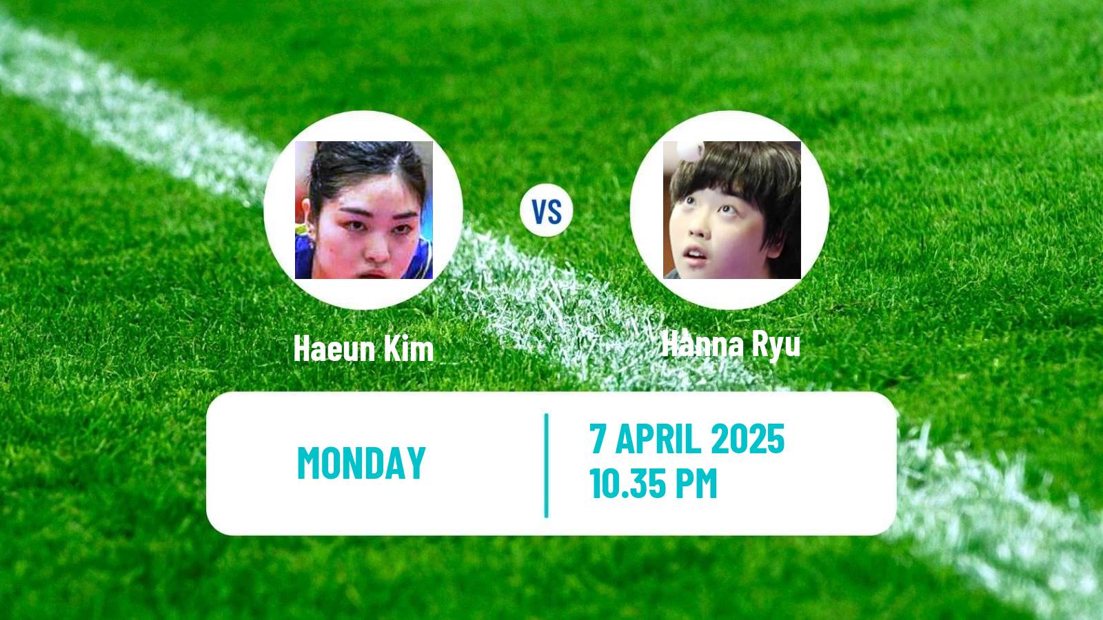 Table tennis Wtt Contender Taiyuan Women Haeun Kim - Hanna Ryu