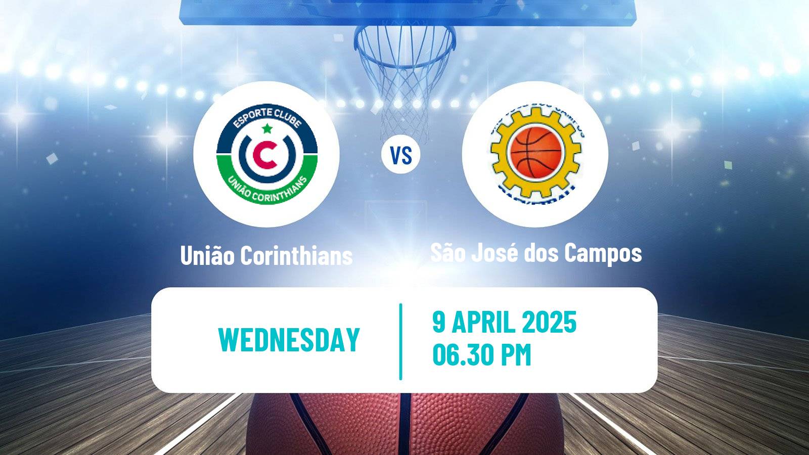 Basketball Brazilian NBB União Corinthians - São José dos Campos
