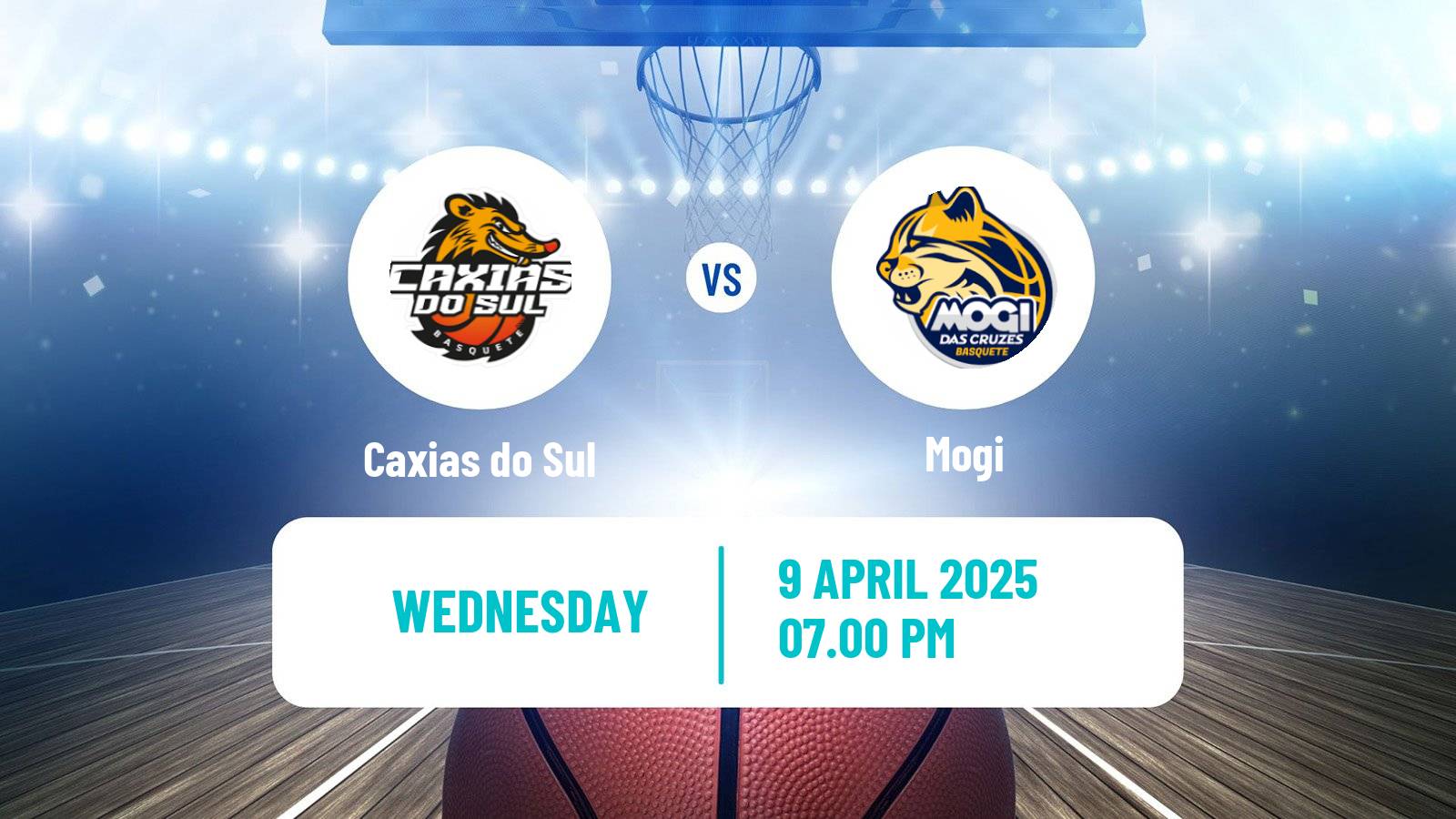 Basketball Brazilian NBB Caxias do Sul - Mogi