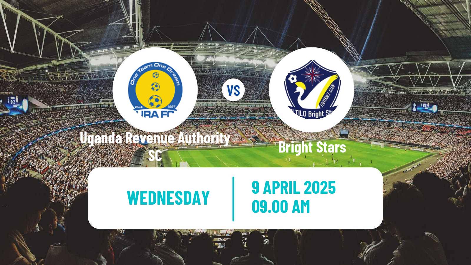 Soccer Ugandan Super League Uganda Revenue Authority SC - Bright Stars