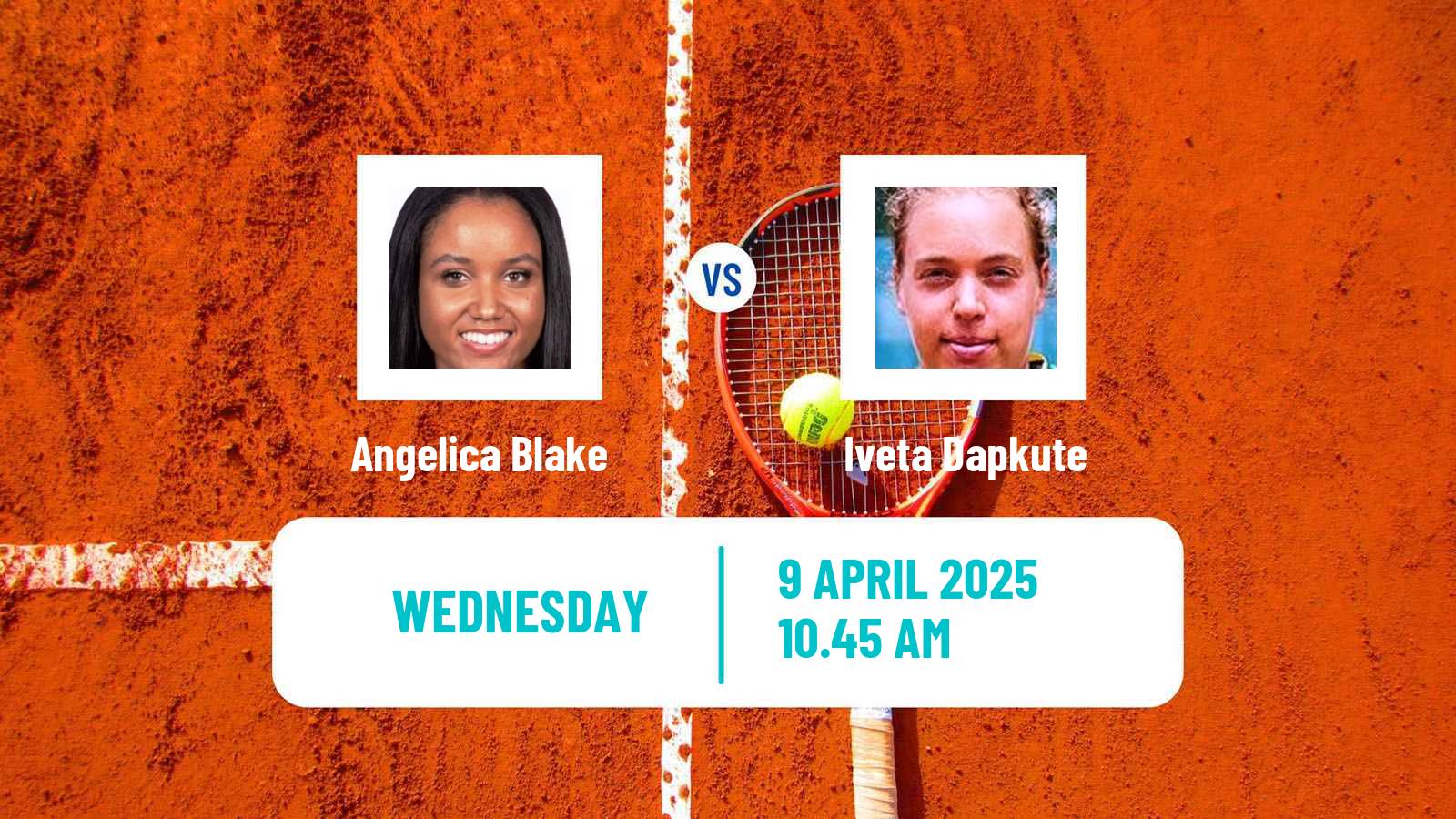 Tennis ITF W15 Sharm Elsheikh 22 Women Angelica Blake - Iveta Dapkute