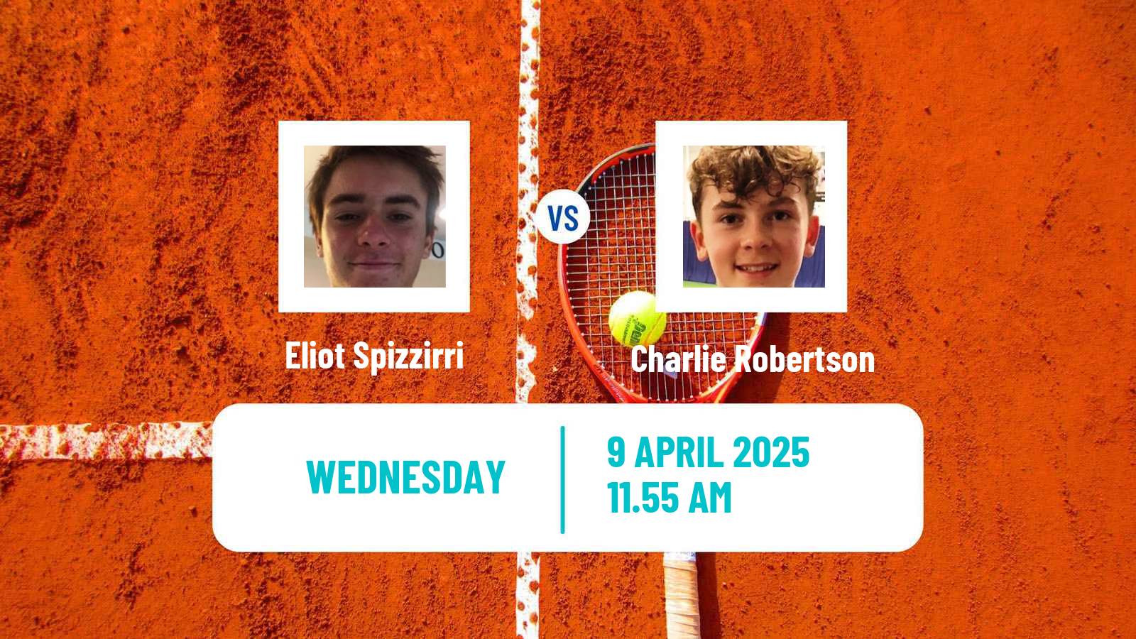 Tennis Sarasota Challenger Men Eliot Spizzirri - Charlie Robertson