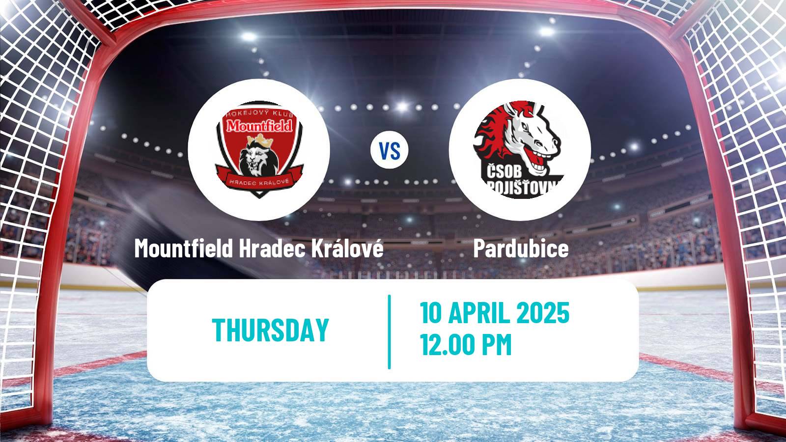 Hockey Czech Extraliga Mountfield Hradec Králové - Pardubice