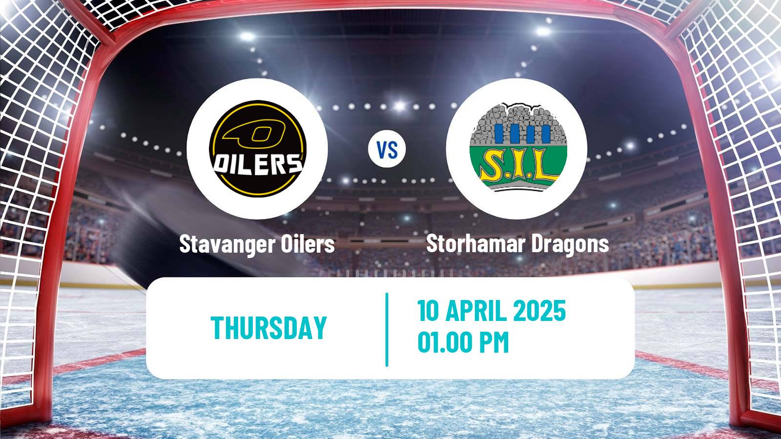Hockey Norwegian Ligaen Hockey Stavanger Oilers - Storhamar Dragons