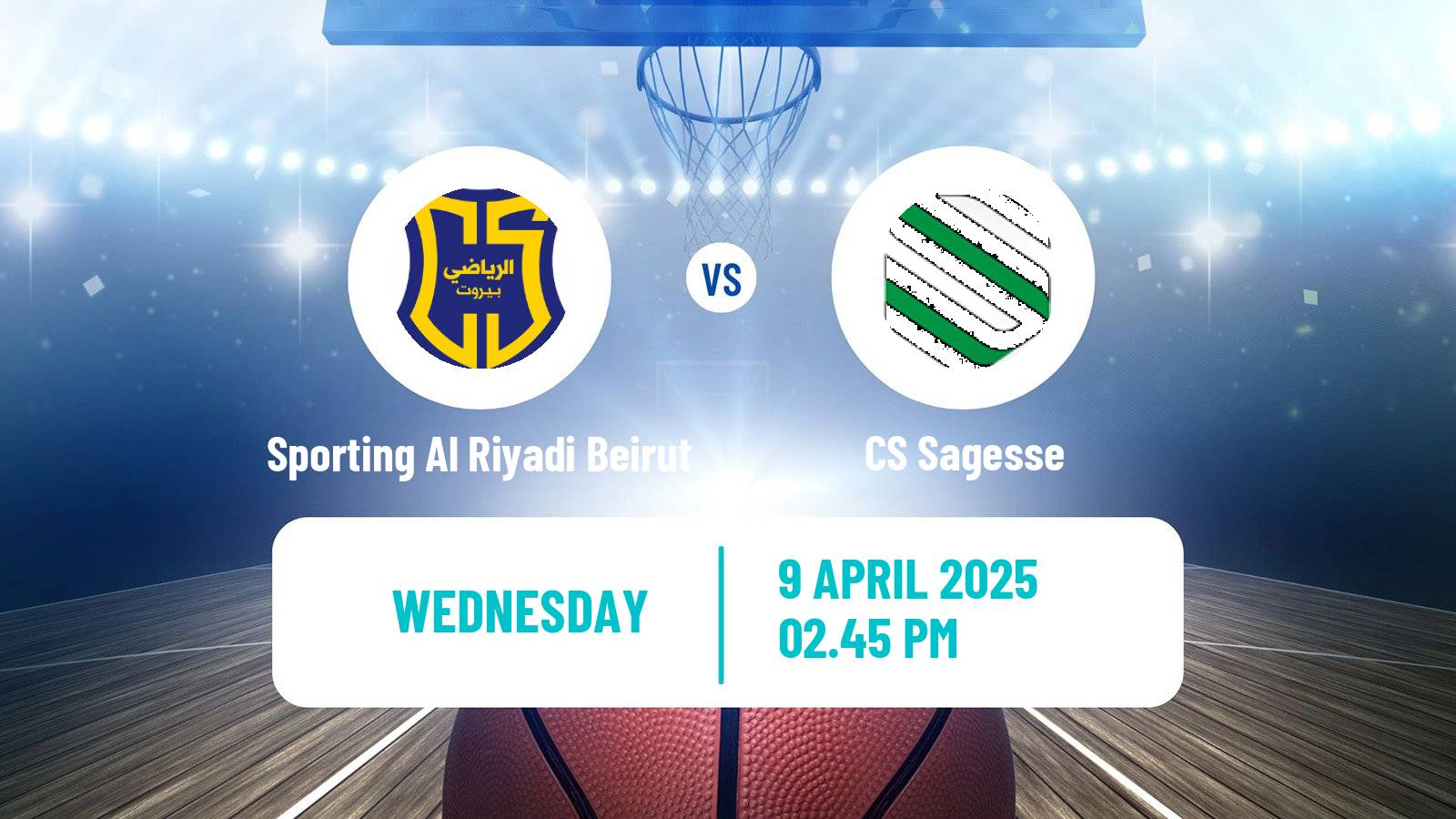 Basketball WASL Basketball Sporting Al Riyadi Beirut - Sagesse