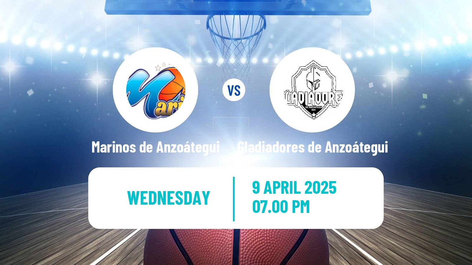 Basketball Venezuelan Superliga Basketball Marinos de Anzoátegui - Gladiadores de Anzoátegui