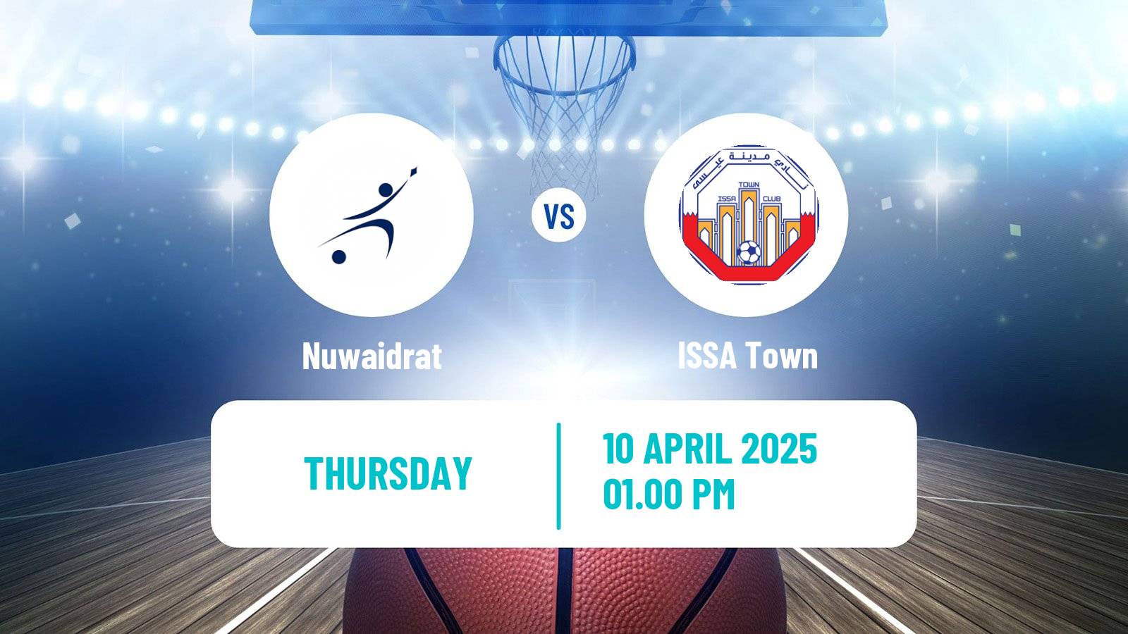 Basketball Bahraini Premier League Basketball Nuwaidrat - ISSA Town