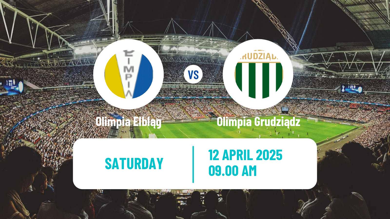 Soccer Polish Division 2 Olimpia Elbląg - Olimpia Grudziądz