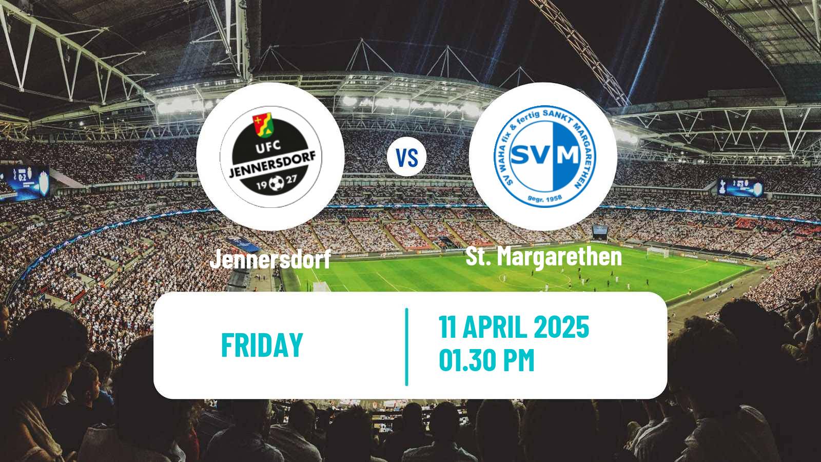 Soccer Austrian Landesliga Burgenland Jennersdorf - St. Margarethen