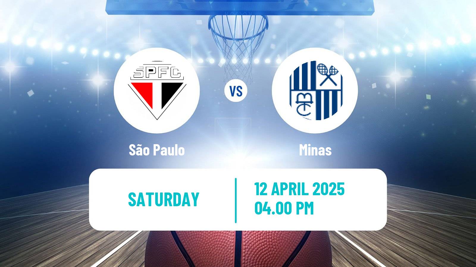 Basketball Brazilian NBB São Paulo - Minas