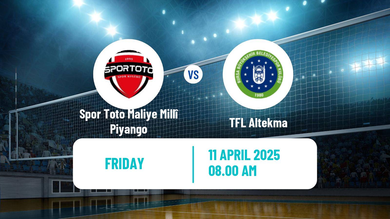 Volleyball Turkish Efeler Ligi Volleyball Spor Toto Maliye Millî Piyango - TFL Altekma