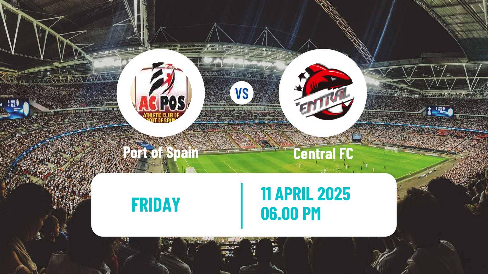 Soccer Trinidad and Tobago Premier League Port of Spain - Central FC
