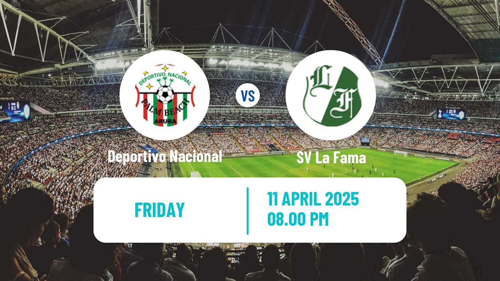 Soccer Aruban Division di Honor Deportivo Nacional - La Fama