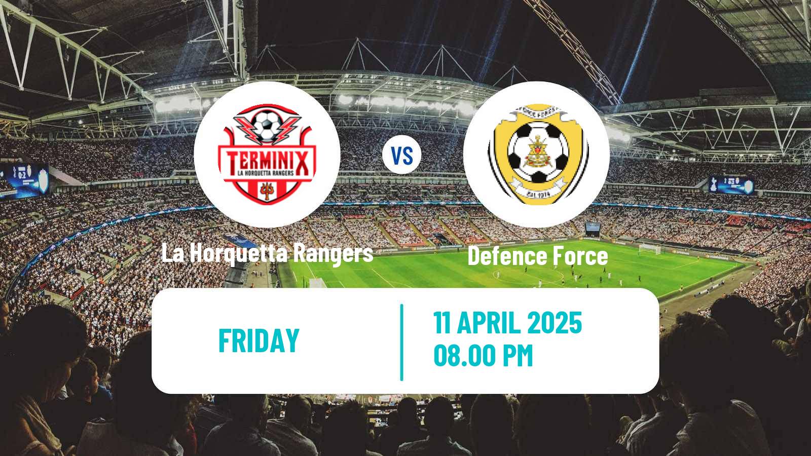 Soccer Trinidad and Tobago Premier League La Horquetta Rangers - Defence Force