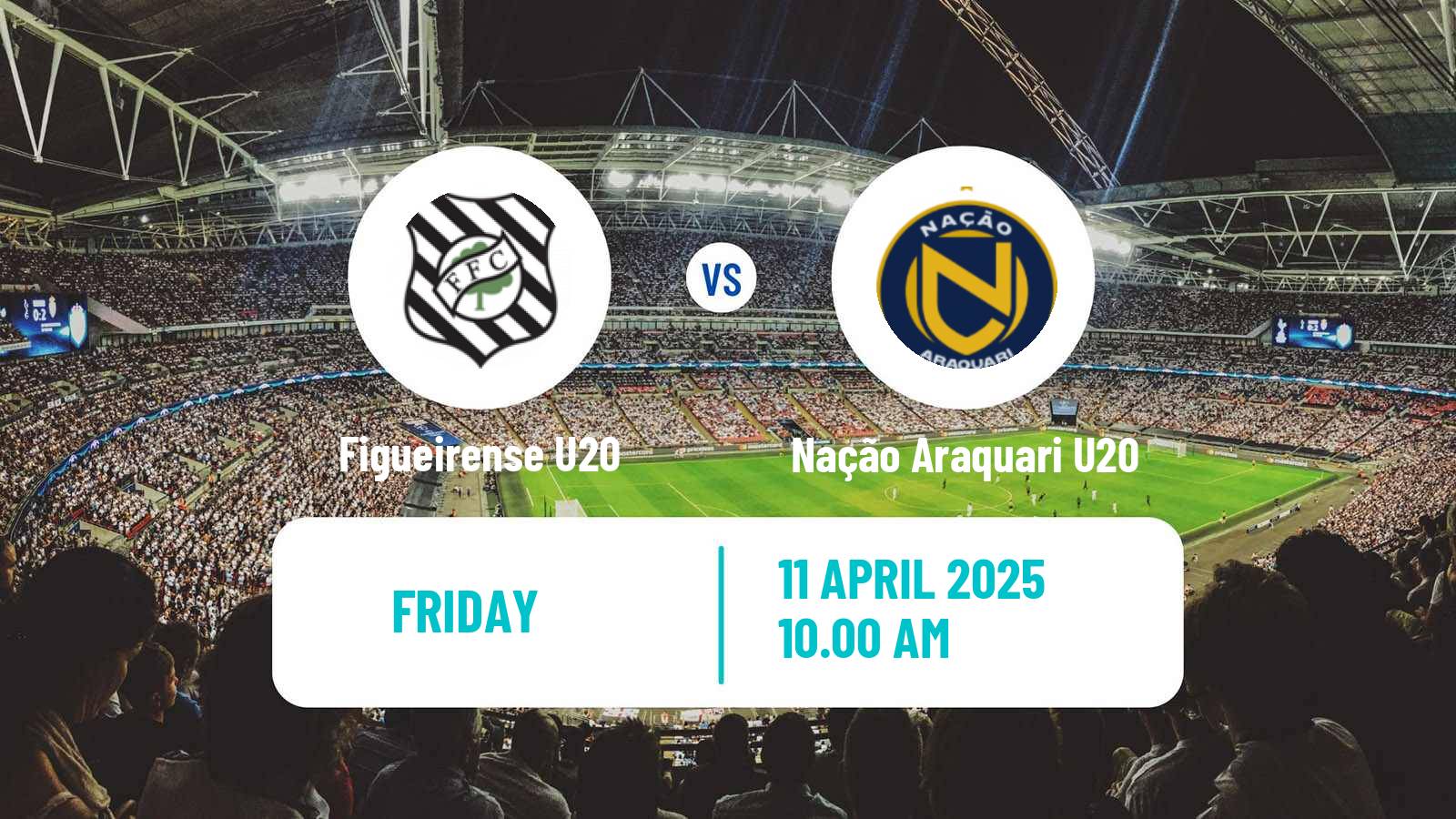 Soccer Brazilian Catarinense U20 Figueirense U20 - Nação Araquari U20
