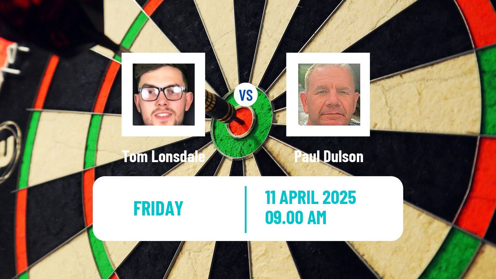 Darts Modus Super Series Tom Lonsdale - Paul Dulson