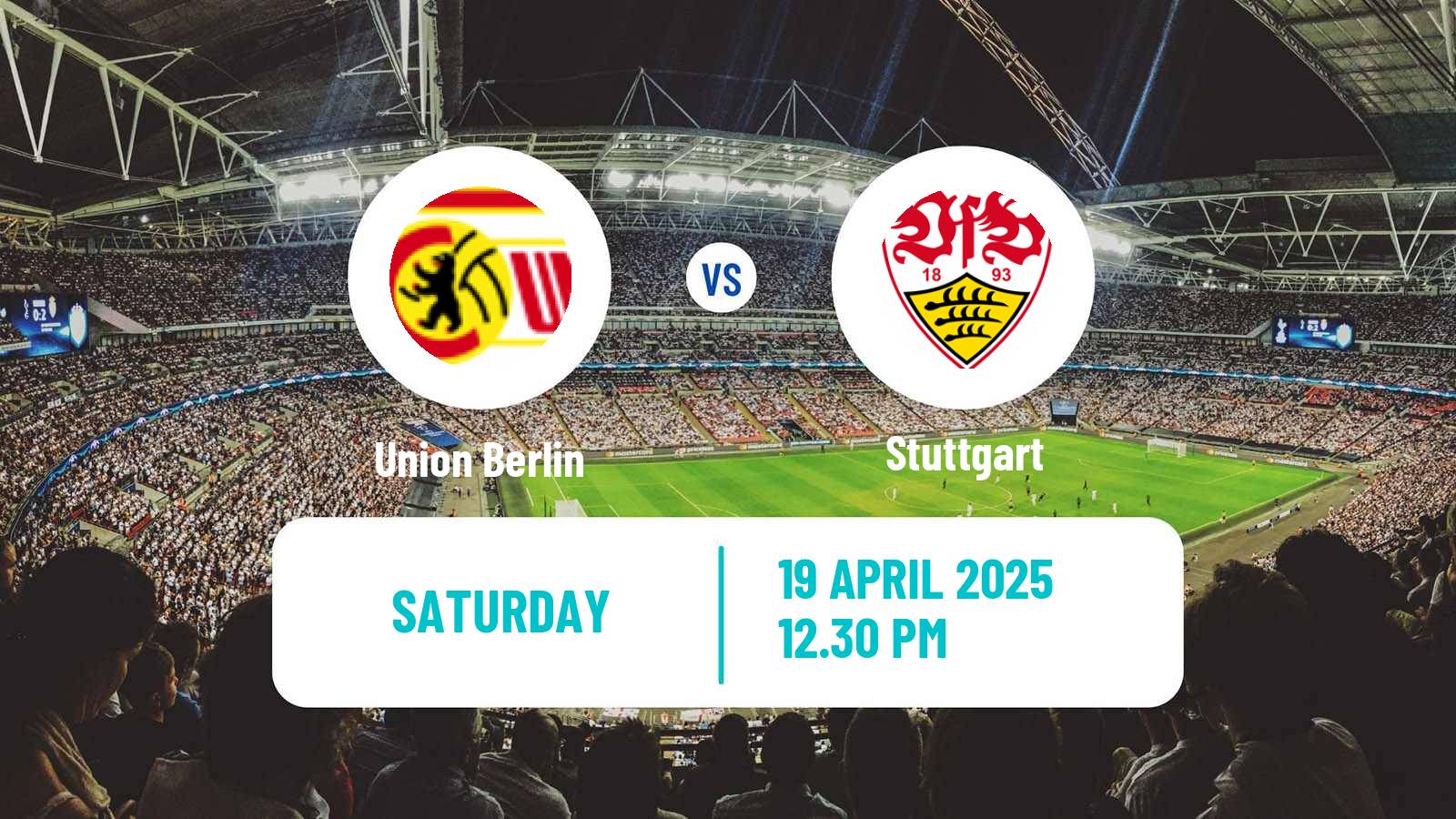 Soccer German Bundesliga Union Berlin - Stuttgart