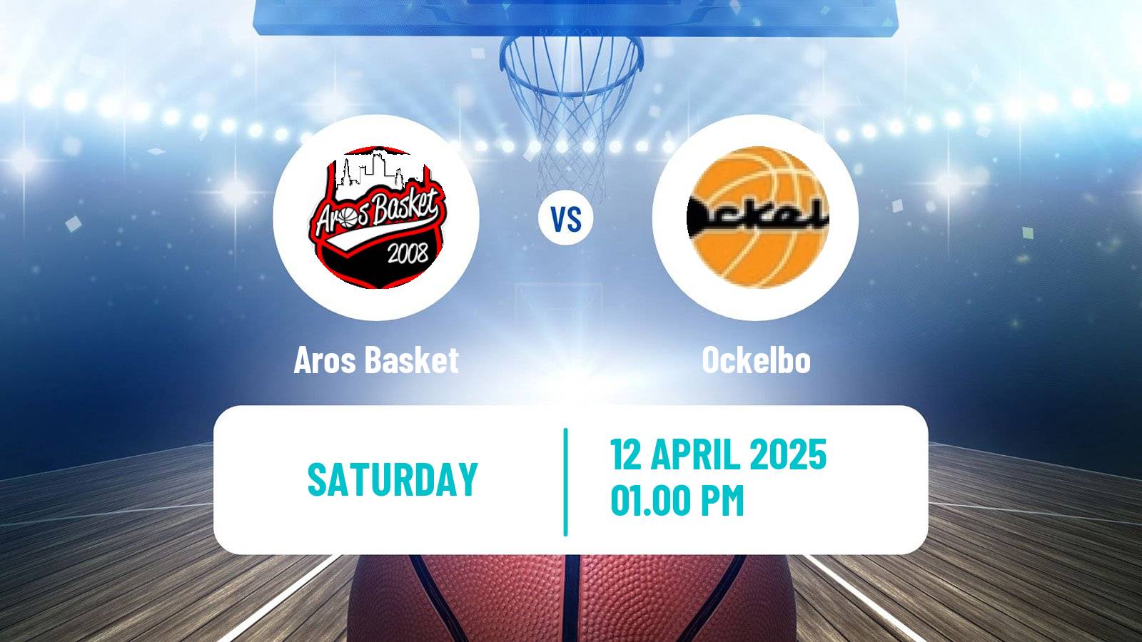 Basketball Swedish Superettan Basketball Aros Basket - Ockelbo