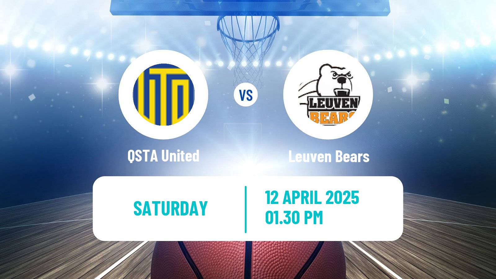Basketball BNXT League QSTA United - Leuven Bears