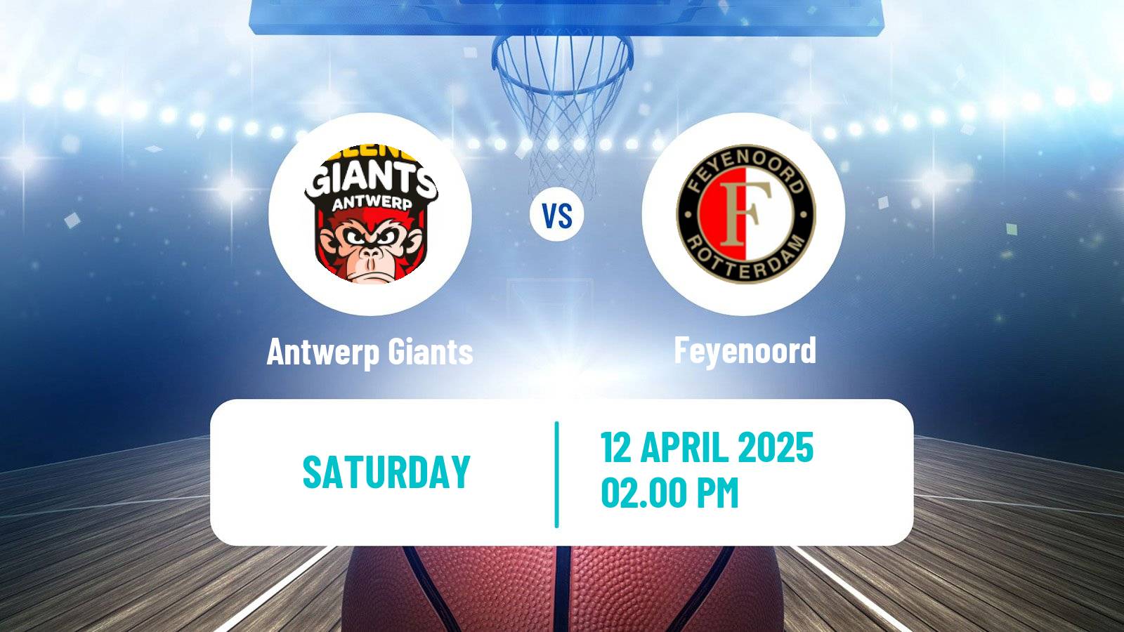 Basketball BNXT League Antwerp Giants - Feyenoord