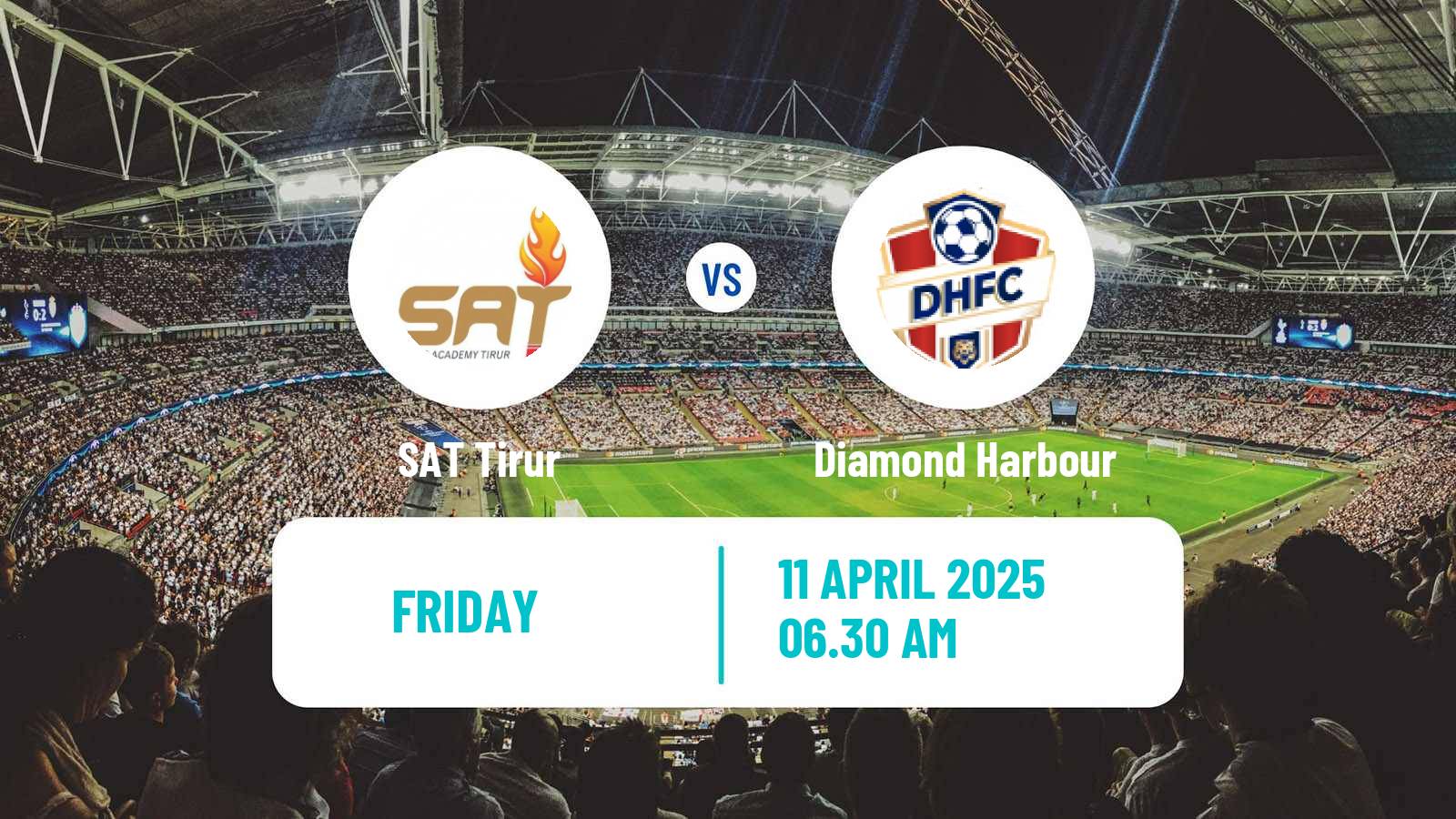 Soccer Indian I-League 2 SAT Tirur - Diamond Harbour