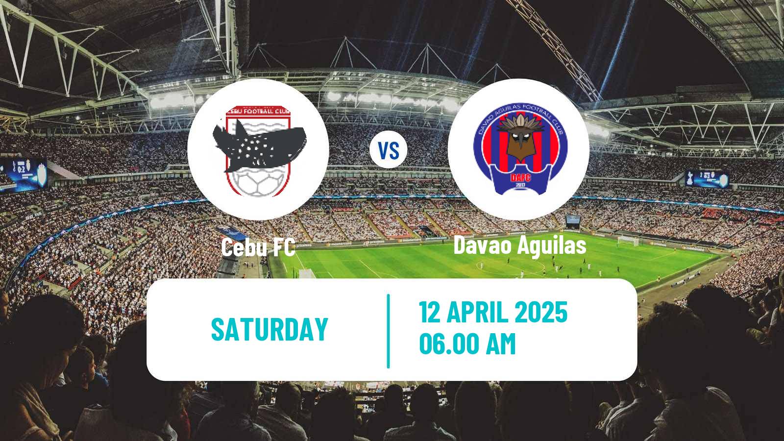 Soccer Philippines PFL Cebu FC - Davao Aguilas